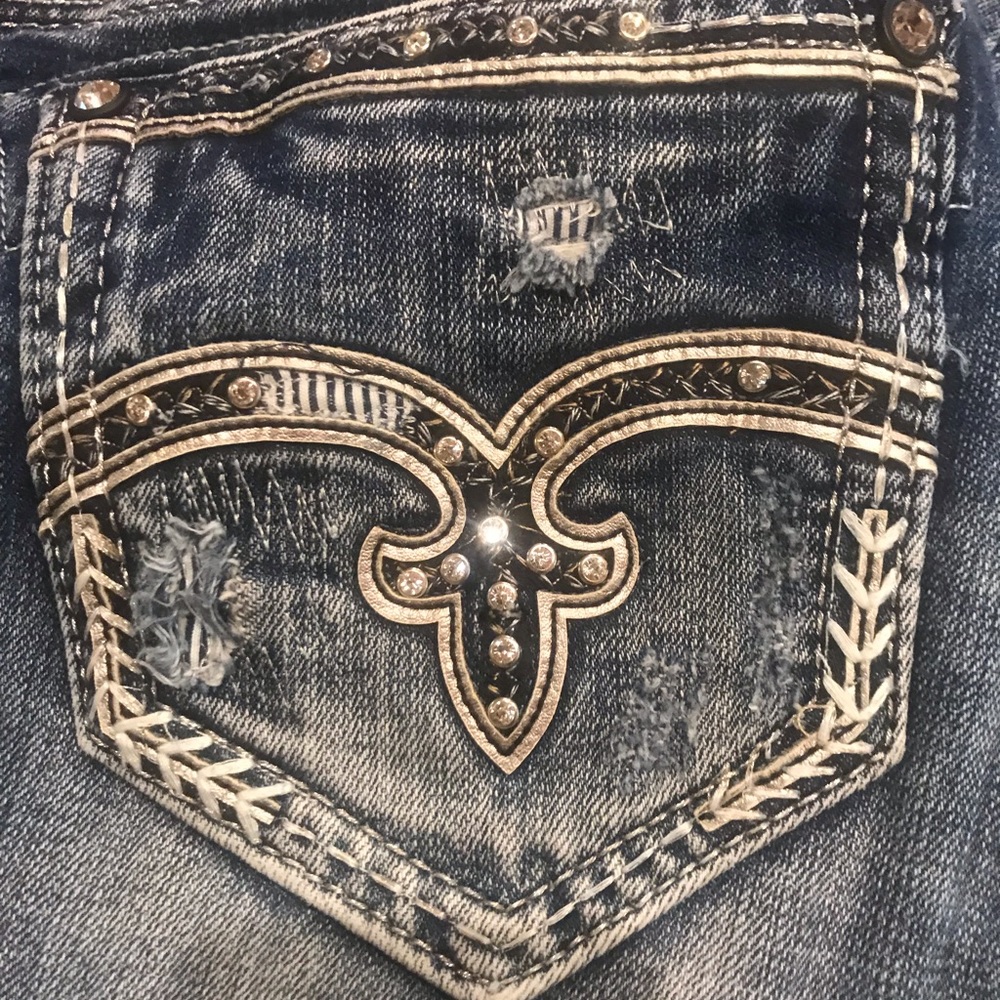 29x32 Rock Revival Easy Straight leg jeans